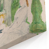 Berthe Morisot Art - 19th Century Impressionist Mother and Child Outdoors