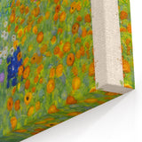 Gustav Klimt Wall Art | Flower Garden Canvas Prints | Klimt Art Reproduction