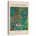 Gustav Klimt Wall Art | Farm Garden with Sunflowers Canvas Prints