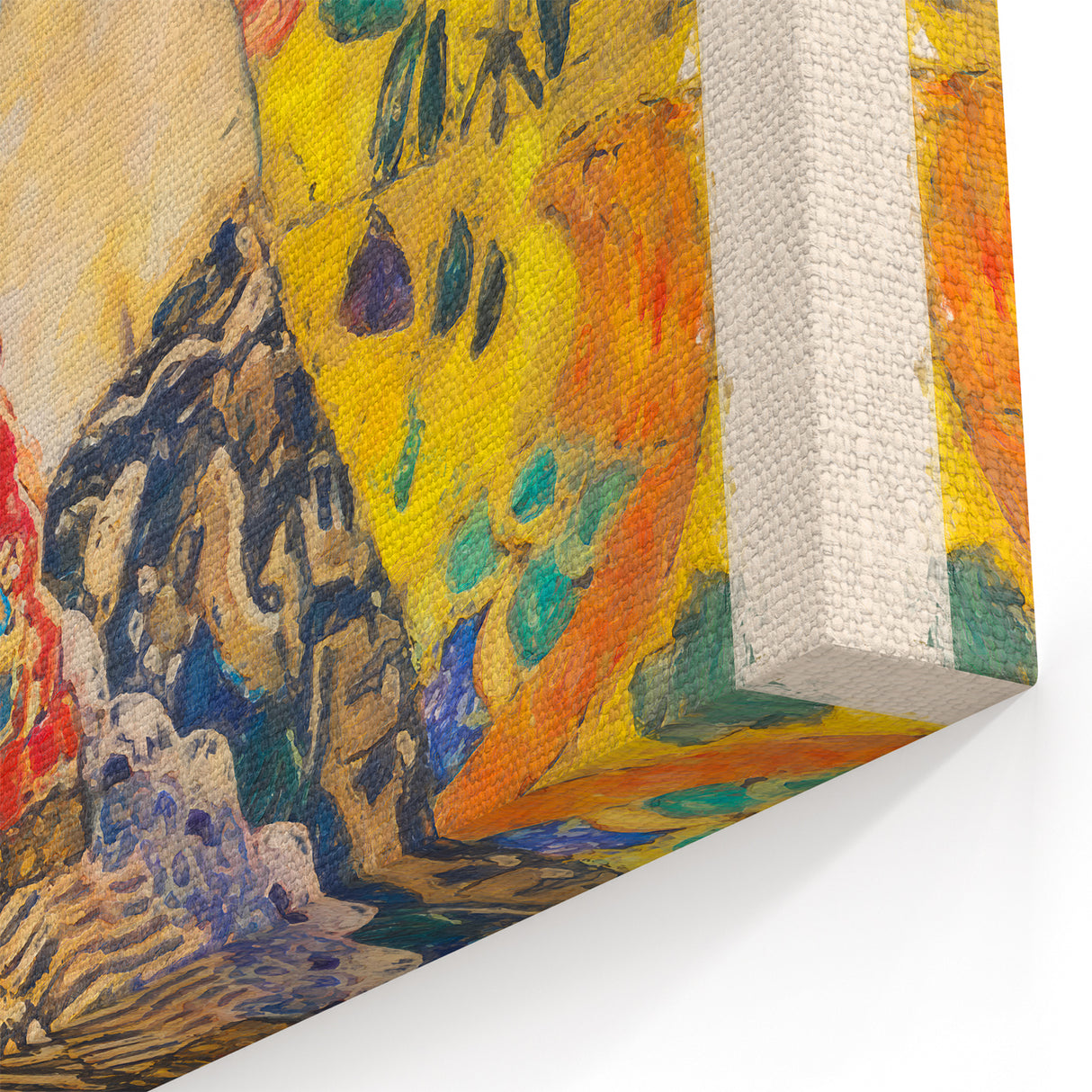 Gustav Klimt Wall Art | Lady with Fan Canvas Prints | Klimt Art Reproduction