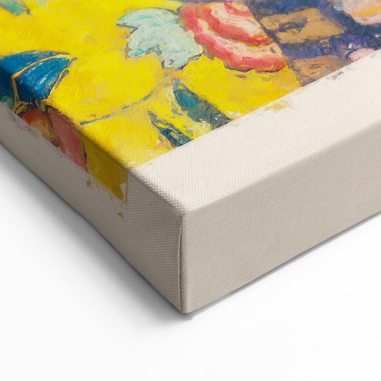 Gustav Klimt Wall Art | Lady with Fan Canvas Prints | Klimt Art Reproduction