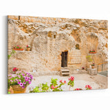 Garden Tomb Jerusalem - Historic Cityscape Canvas & Framed Wall Decor