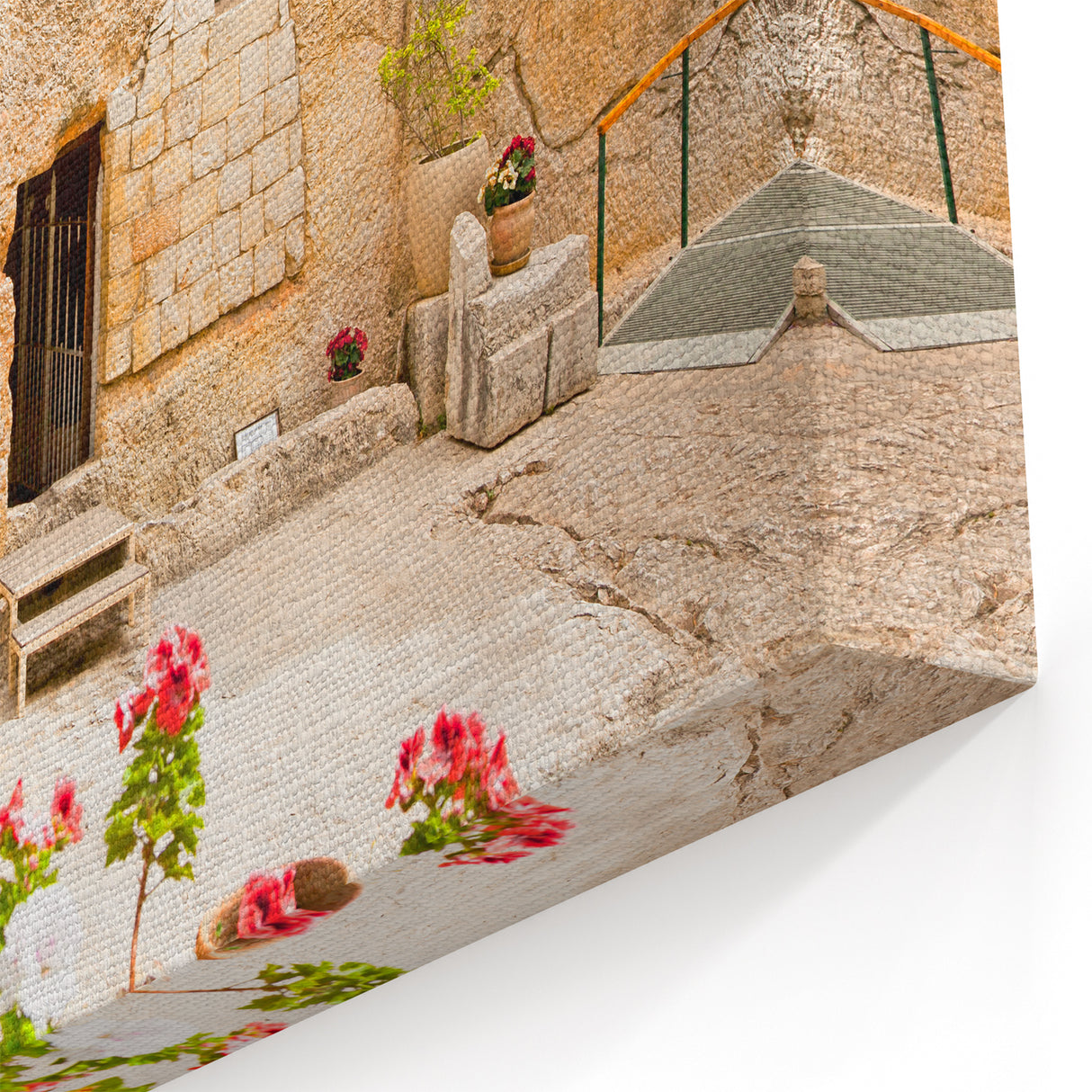 Garden Tomb Jerusalem - Historic Cityscape Canvas & Framed Wall Decor