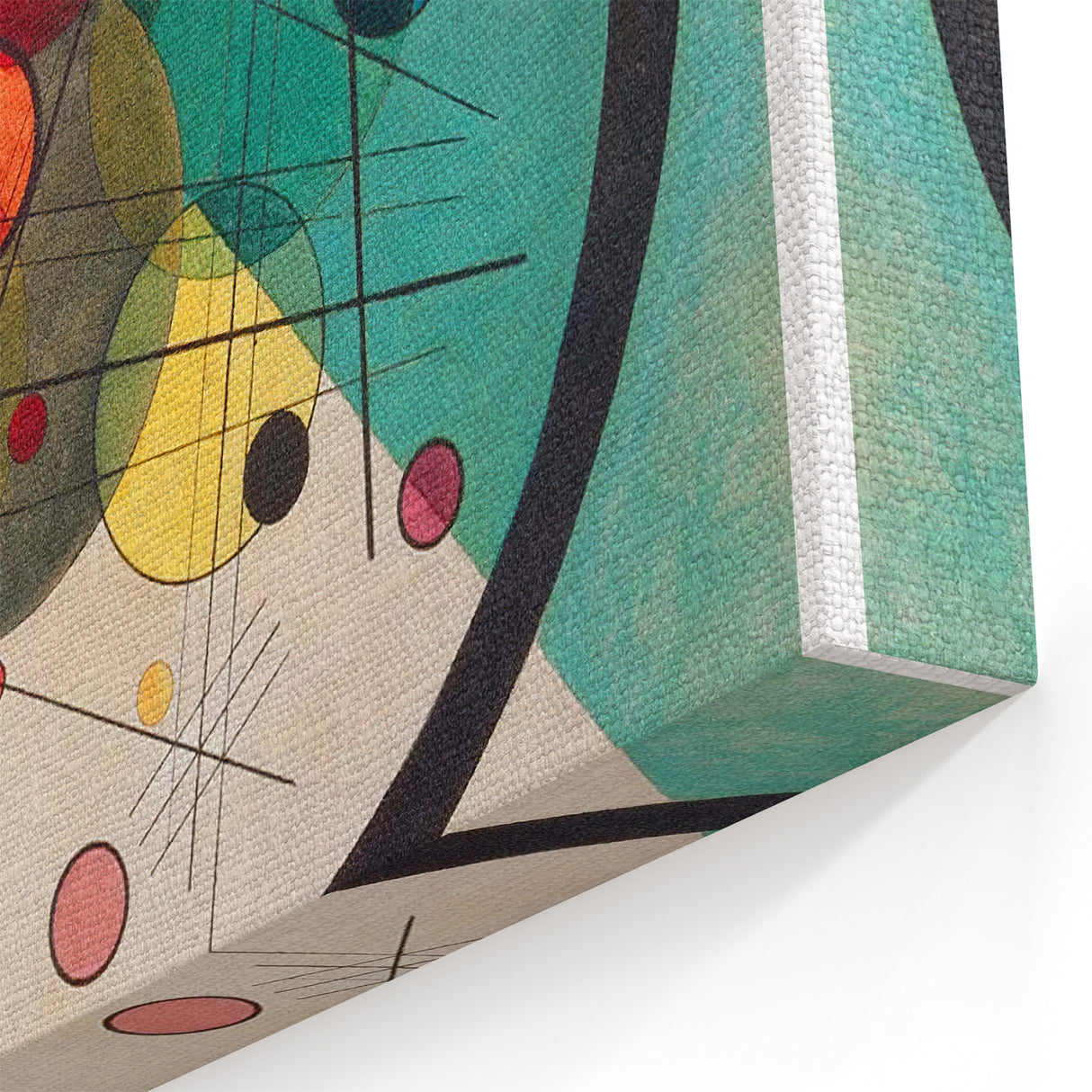 Wassily Kandinsky Art - Circles in a Circle - Modern Abstract Wall Art