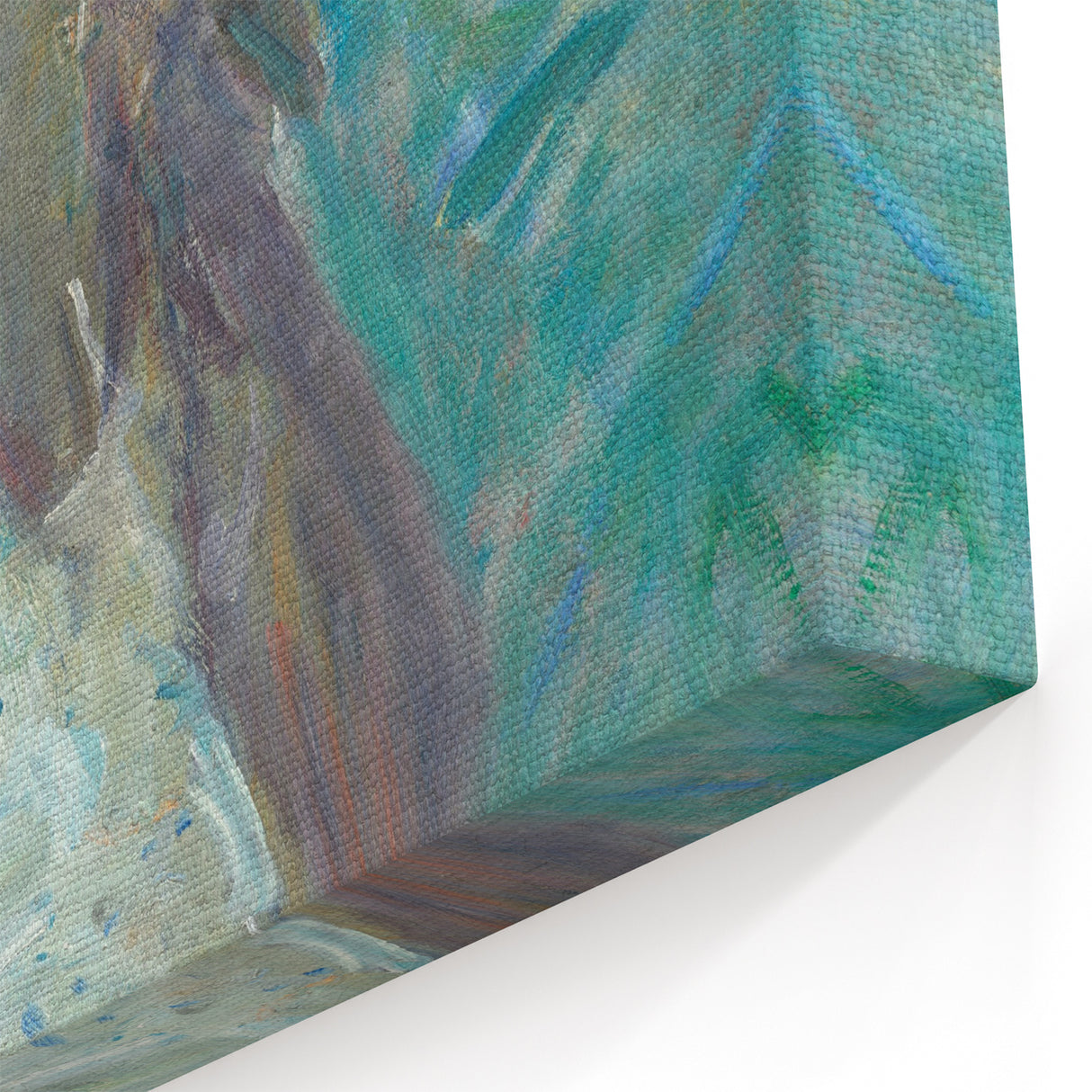 Berthe Morisot Art - Portrait of a Woman in 19th Century Impressionist Style