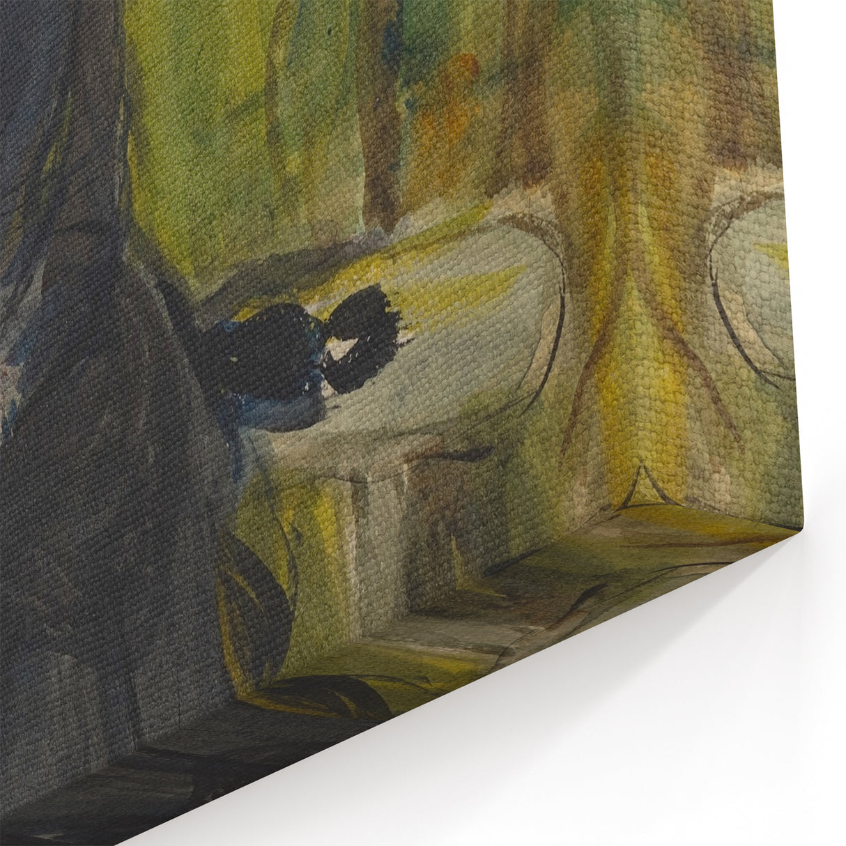 Berthe Morisot Art - 19th Century Impressionist Lady in a Garden Scene