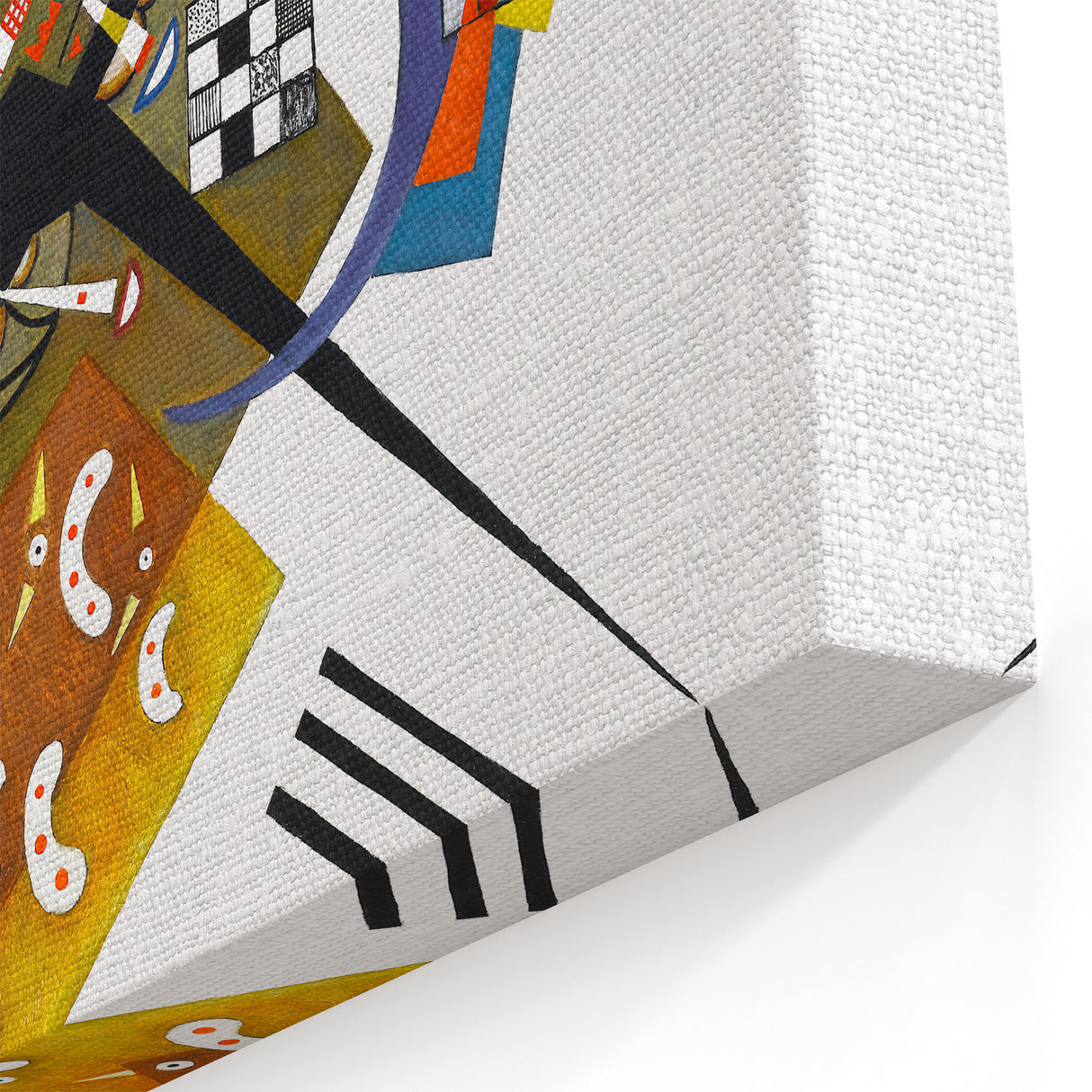 Kandinsky Abstract Art - On White II - Colorful Modern Wall Art