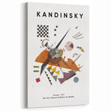 Kandinsky Abstract Art - Orange (1923) - Modern Geometric Wall Art