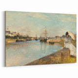 Berthe Morisot Art - 19th Century Impressionist Woman by the Harbor