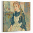 Berthe Morisot Art - Impressionist Girl Portrait - 19th Century French Art