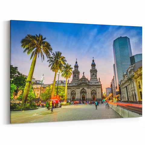 Santiago Wall Art – Stunning Chile Scenic Prints & Cathedral Cityscape
