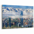 Santiago Wall Art – Chile Scenic Prints Featuring Iconic Andes Skyline