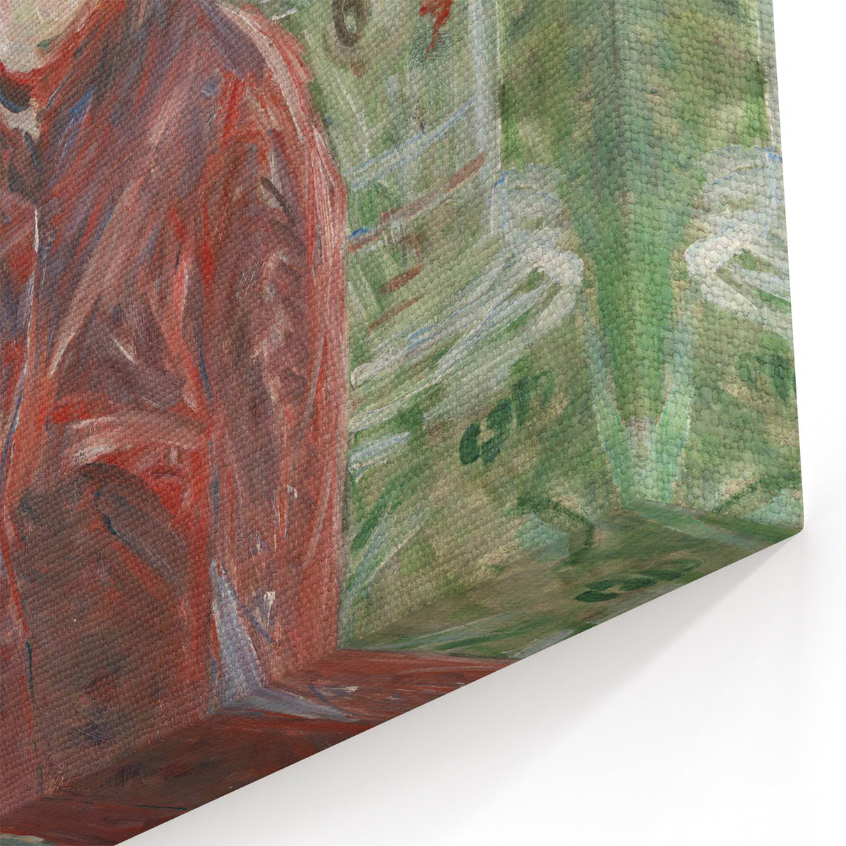 Berthe Morisot Art - Woman in Garden Portrait - 19th Century Impressionist