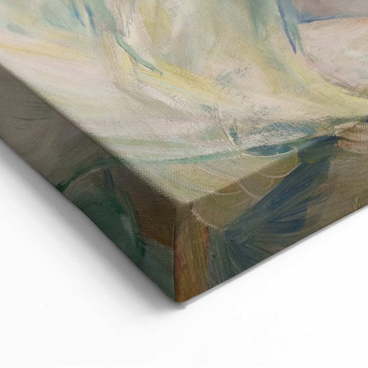 Berthe Morisot Art - Woman in Hat Portrait - 19th Century Impressionist Art