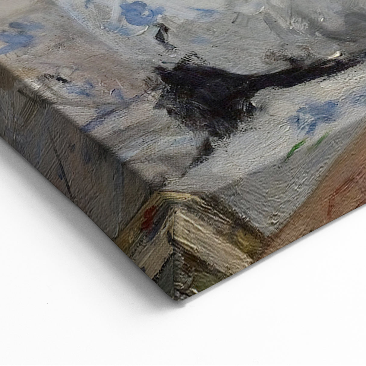 Berthe Morisot Art - Elegant Woman Portrait - 19th Century French Art