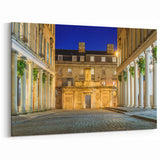 Bath Cityscape Canvas - Georgian Architecture Night View Wall Art