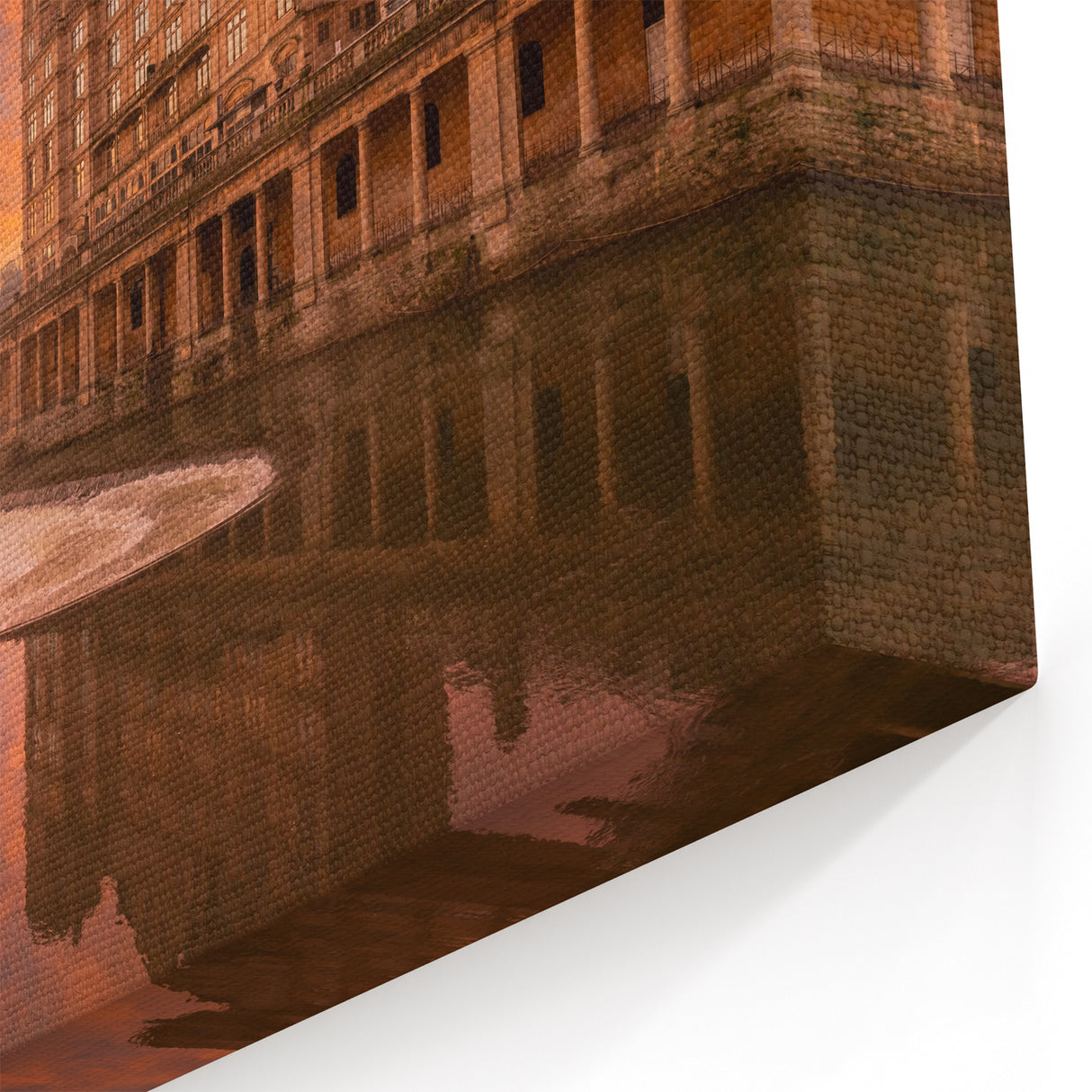 Bath Landscape Pictures - Sunset Over River and Historic Buildings Art