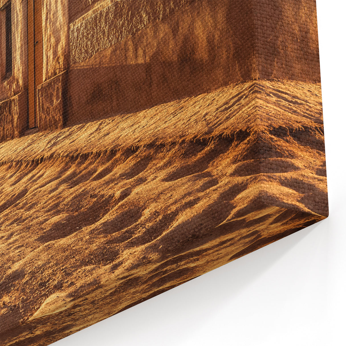 Chile Travel Posters – Rustic Streetscape at Sunset in Santiago