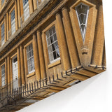 Georgian Bath Art - Classic Architecture of The Circus Wall Canvas