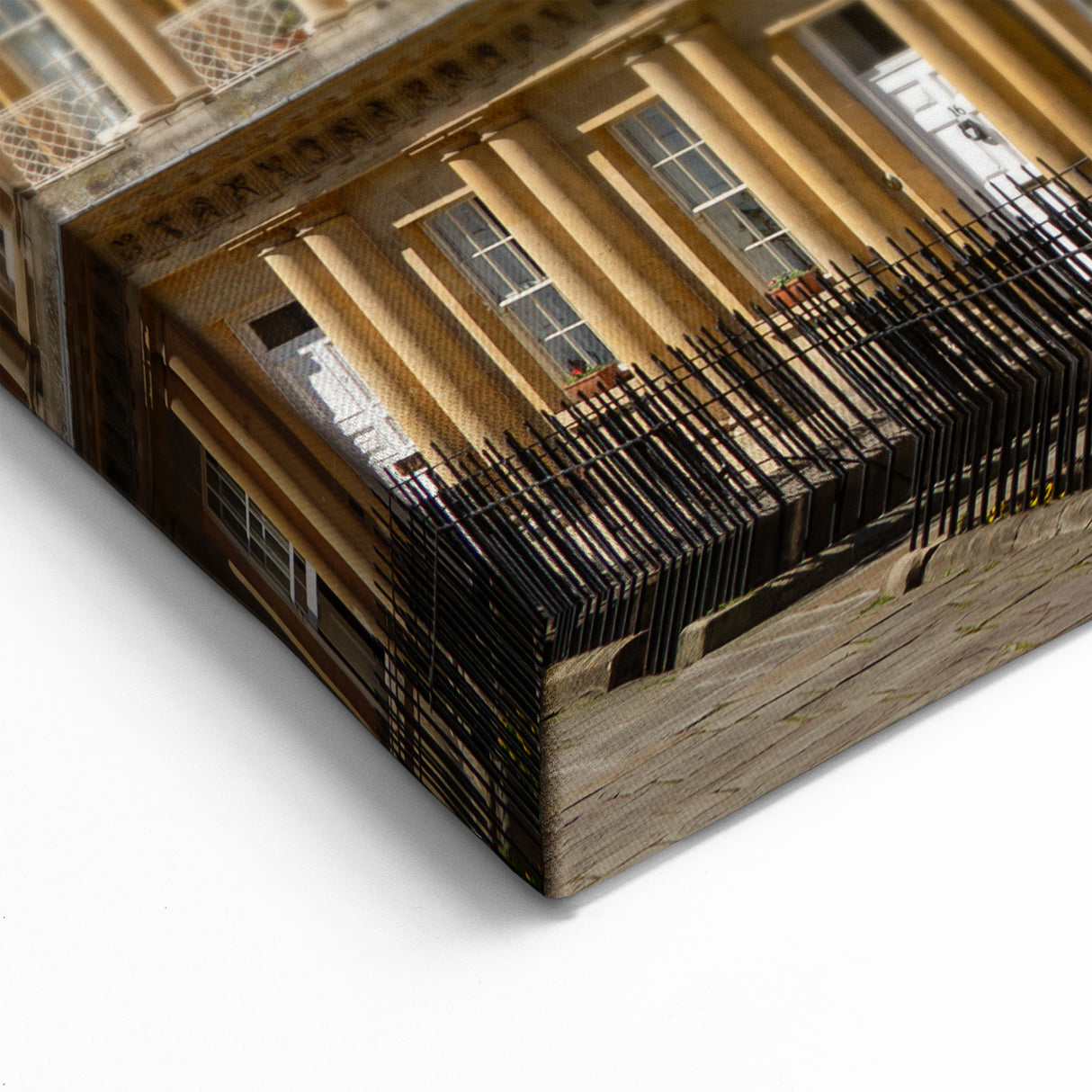 Georgian Bath Art - Classic Architecture of The Circus Wall Canvas