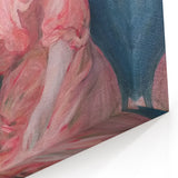 Berthe Morisot Art - Woman in Pink Dress - 19th Century Impressionist