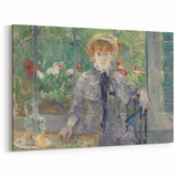 Berthe Morisot Art - Woman by the Window - 19th Century Impressionist Art