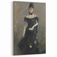 Berthe Morisot Art - Woman in Black Dress - 19th Century Impressionist