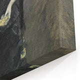 Berthe Morisot Art - Woman in Black Dress - 19th Century Impressionist