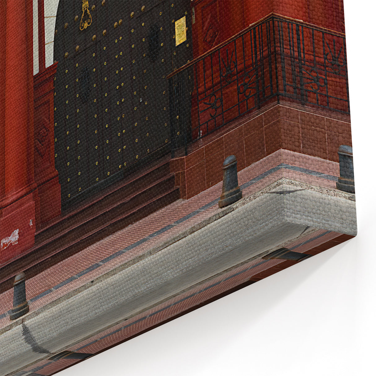 Santiago Canvas Art – Historic Architecture of Chile’s Justice Courts