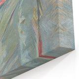 Berthe Morisot Art - Girl in Pink Scarf - 19th Century Impressionist Art