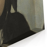 Berthe Morisot Art - Woman in Black Hat - 19th Century Impressionist Art