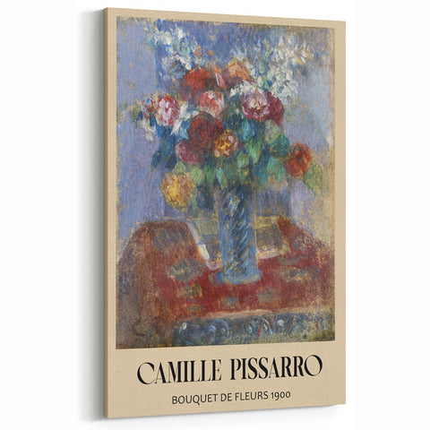 Camille Pissarro Art - Bouquet de Fleurs 1900 | French Landscape Wall Art
