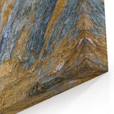 Natural Elements Wall Art: Nature Closeups Canvas Print - Veined Stone Pattern