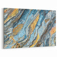 Natural Elements Wall Art: Nature Closeups Canvas Print - Layered Stone Texture
