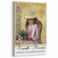 Camille Pissarro Art - Portrait of the Artist's Daughter | Pissarro Wall Art
