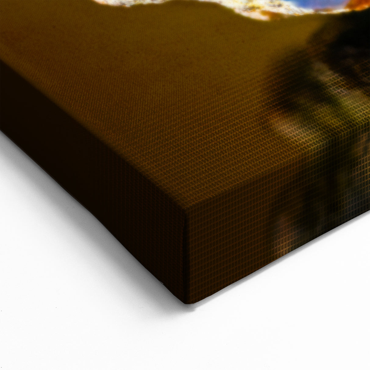 Natural Elements Wall Art: Nature Closeups Canvas Print - Polished Geode