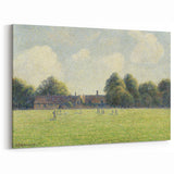 Camille Pissarro Art - Village Cricket Match 1891 | Pissarro Canvas Prints