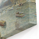 Camille Pissarro Art - Quai du Louvre 1900 | French Landscape Wall Art