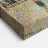 Camille Pissarro Art - Quai du Louvre 1900 | French Landscape Wall Art