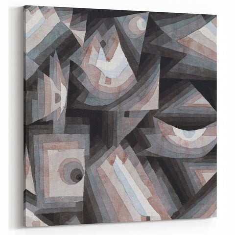 Paul Klee Art Prints | Monochromatic Abstract Modernism Wall Art