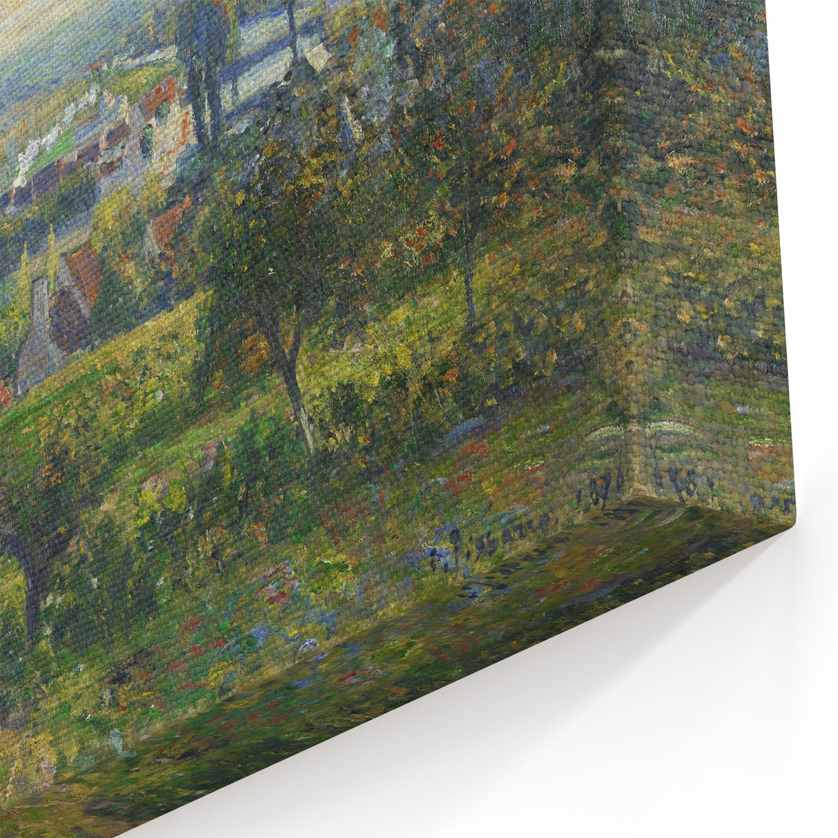 Camille Pissarro Art - Village in the Countryside 1887 | Pissarro Wall Art