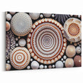 Natural Elements Wall Art | Seashell Spiral Collection Canvas Print