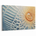 Natural Elements Wall Art | Abstract Organic Structure Canvas Print