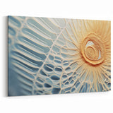 Natural Elements Wall Art | Abstract Organic Structure Canvas Print