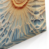 Natural Elements Wall Art | Abstract Organic Structure Canvas Print