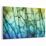 Natural Elements Wall Art | Vibrant Mineral Close-Up Canvas Print