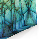 Natural Elements Wall Art | Vibrant Mineral Close-Up Canvas Print