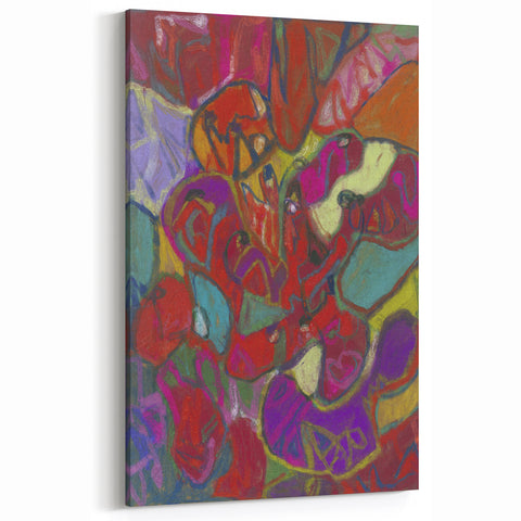 Adolf Hölzel Art: Modernist Avant-Garde Abstract Composition Wall Art