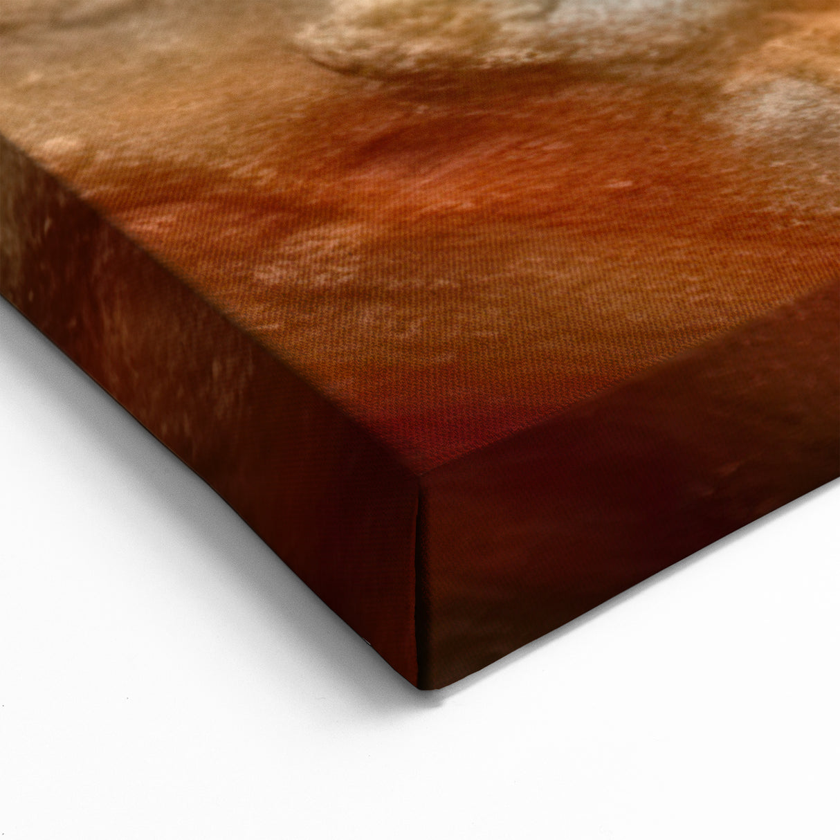 Natural Elements Wall Art | Colorful Agate Close-Up Canvas Print