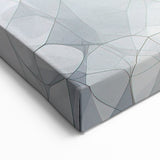 Natural Elements Wall Art | Abstract Light Geometry Canvas Print